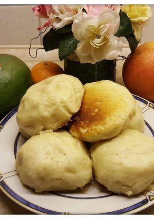 Hình của món Bánh Bao áp chảo.