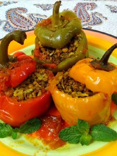 عکسی از دستور دلمه