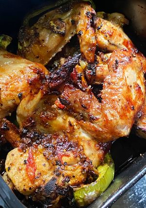 Foto resep Ayam bakar lada hitam air fryer