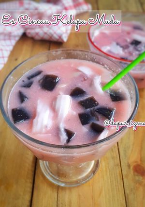 Foto resep Es Cincau Kelapa Muda
