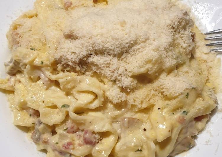 Pasta a la carbonara