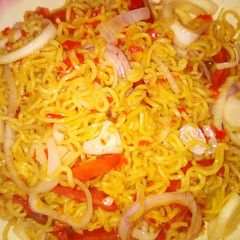 A picture of Fried indomie.