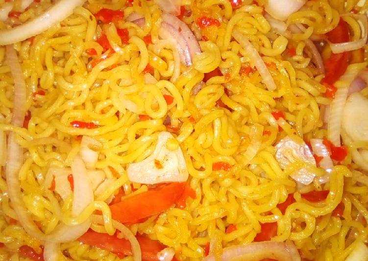 Steps to Prepare Speedy Fried indomie