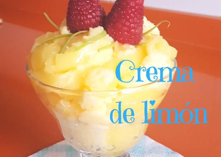 How to Make Any-night-of-the-week Crema de limón, ideal para diabéticos y dietas