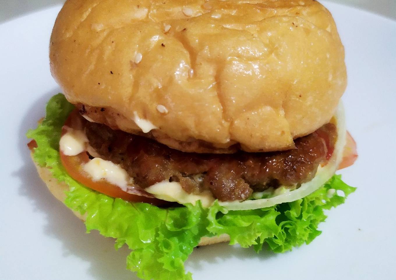 Beef Burger Home Made