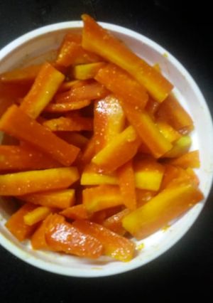 A picture of Gajar pickle.
