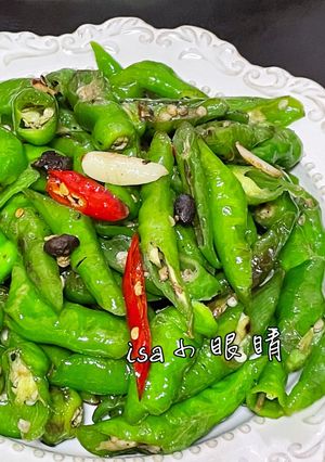 蒜辣青龍糯米椒 的食譜成品照片