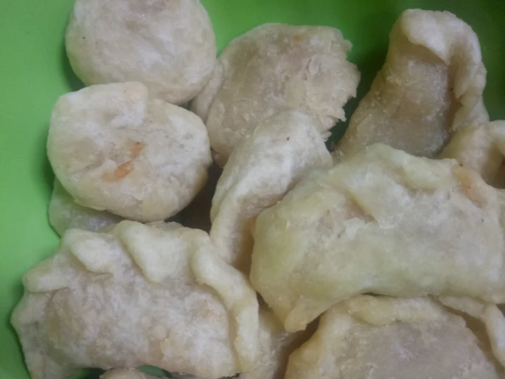 Langkah Mudah untuk Membikin Resep  Pempek dos isi Udang Kering Eby / Rebon yang Enak Banget, Lezat Sekali