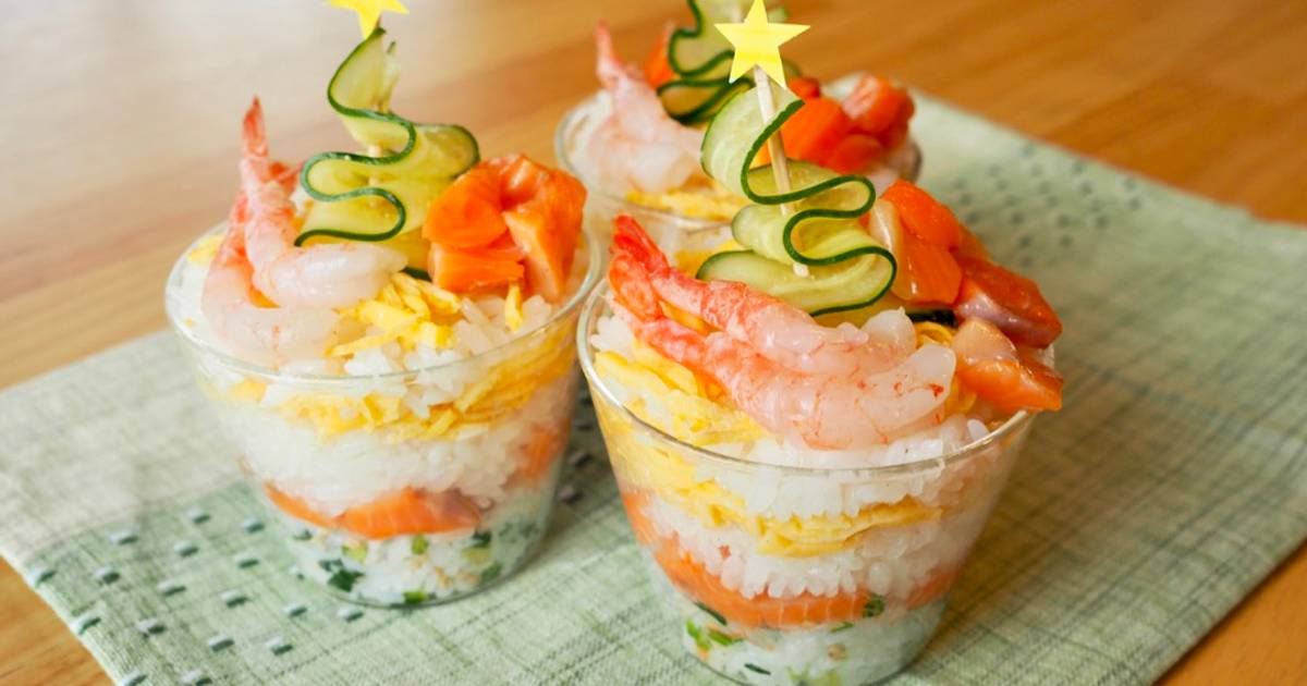 Chirashi Sushi para Navidad? Receta de Nao Nutricionista ????- Cookpad