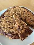 Torta cookies integrale senza burro