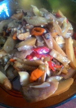 Foto resep Jengkol tumis pedas endes