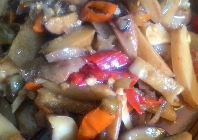 Resep: Jengkol tumis pedas endes Kekinian