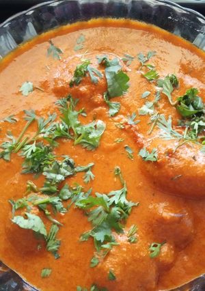 A picture of Dum aloo.