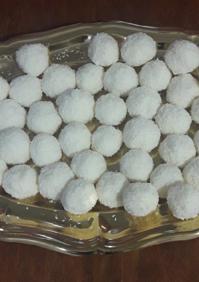 Una foto de Bolitas de coco