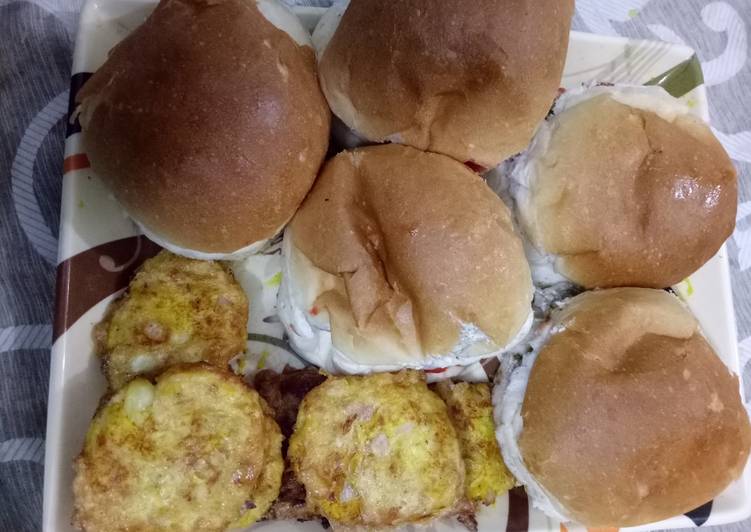 Aloo tikki bun