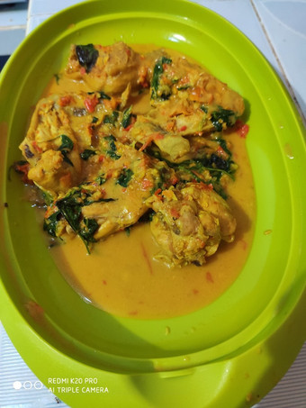 Cara Memasak Ayam kemangi bumbu kuning pedas Enak Dan Mudah