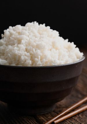 A picture of Perfect white rice.