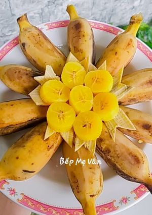 Hình của món Chuối sáp luộc nồi cơm điện.
