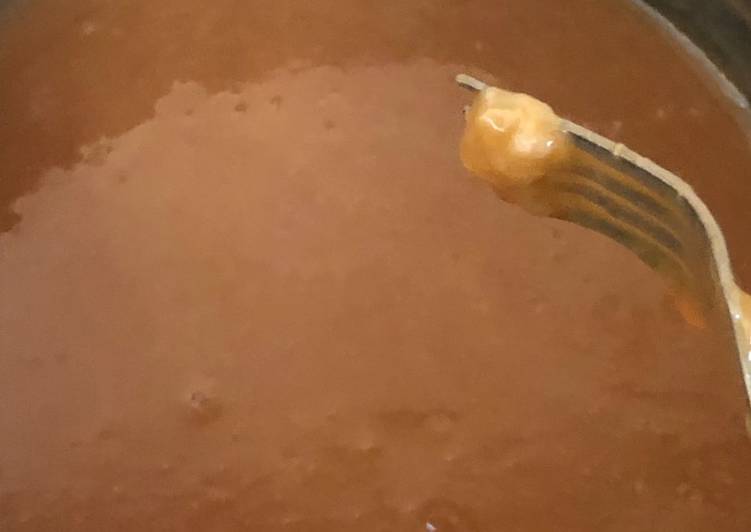 Caramel sauce