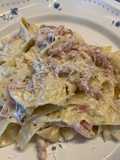 Pappardelle con crema agria al tomillo !!!!!