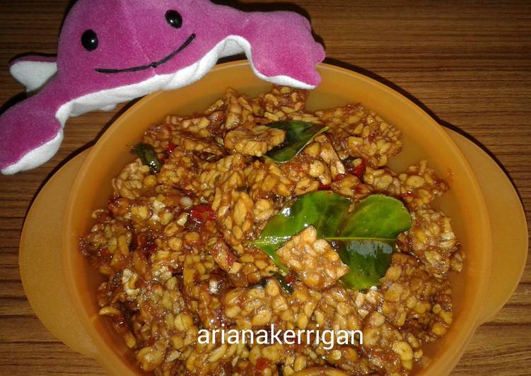 Kering tempe daun jeruk