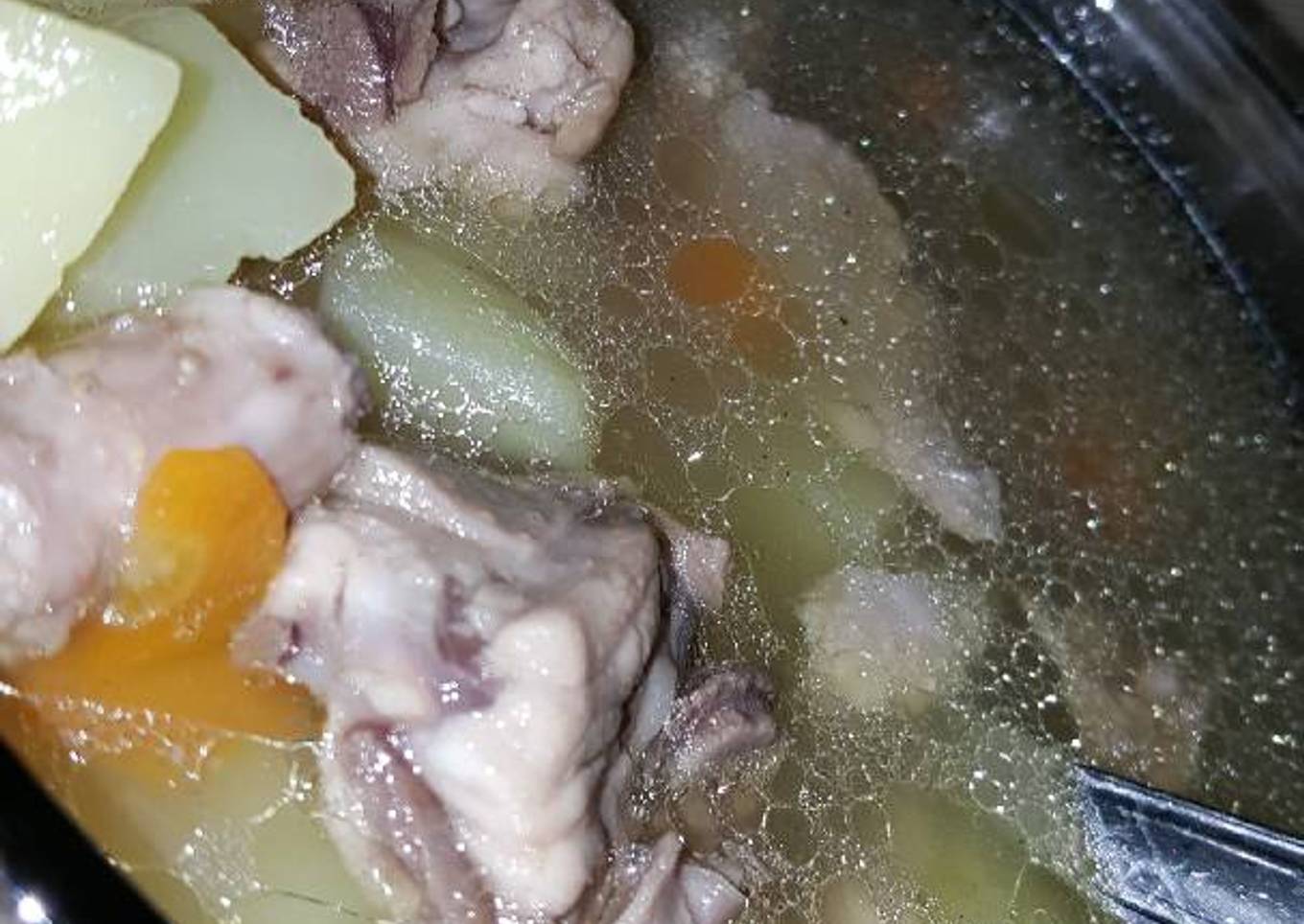 Sup ayam simple