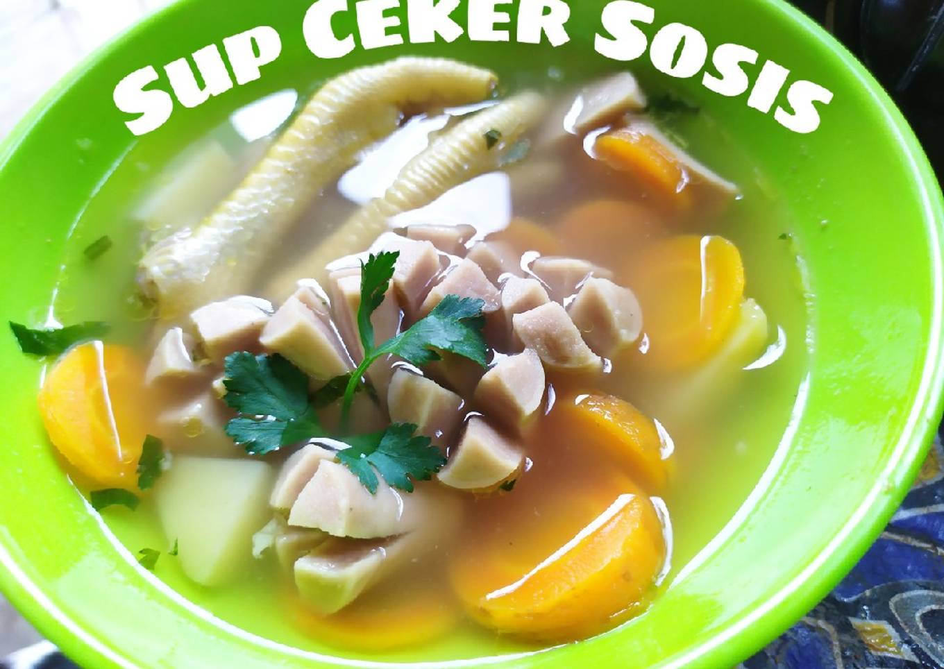 Sup Ceker Sosis