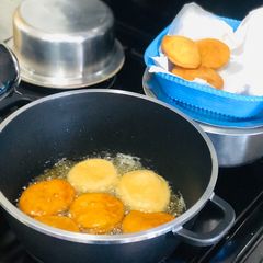 A picture of Soft mandazi.
