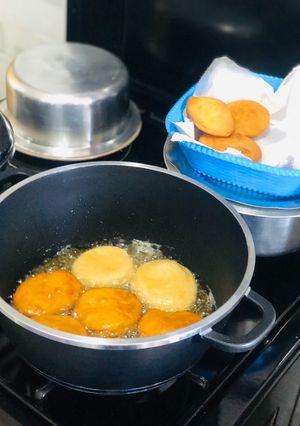 A picture of Soft mandazi.