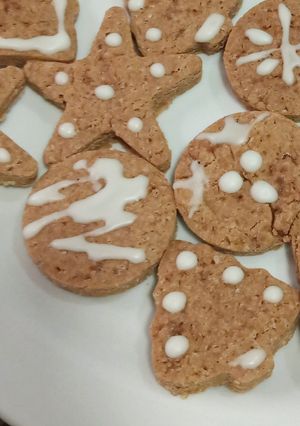Una foto de Glasé sin gluten ni claras, para decorar con manga