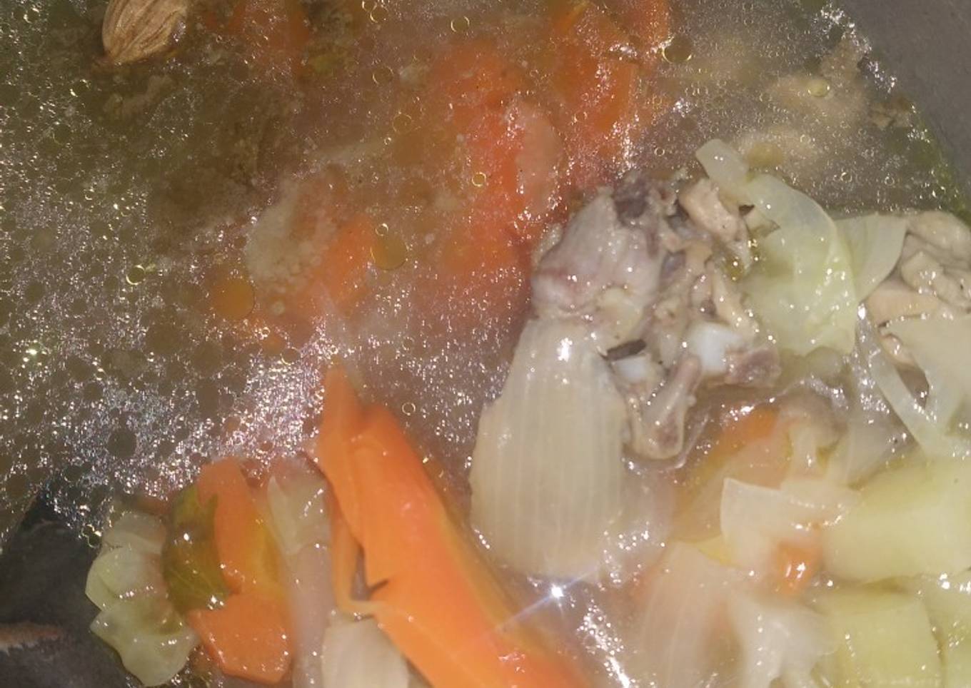 Sop ayam sederhana