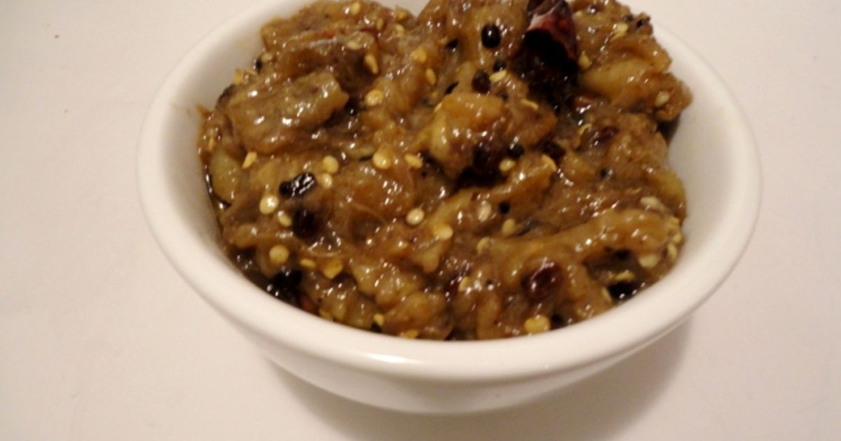 Gotsu Eggplant Gotsu Recipe by Beula Pandian Thomas - Cookpad