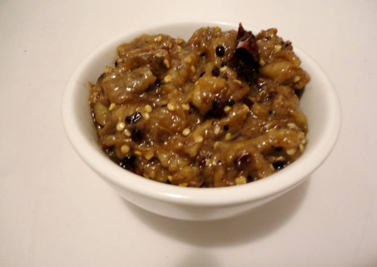 Simple Way to Make Homemade Eggplant Gotsu