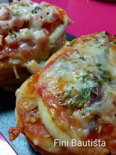 Una foto de Pan pizza