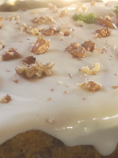Una foto de Torta de zanahoria y ananá (piña)