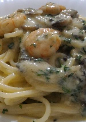 A picture of Carbonara Spaghetti Day.