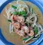 Simple Way Prepare Recipe Thai green curry with king prawns fettuccine 🦐 that is So Delicious, Appealing}