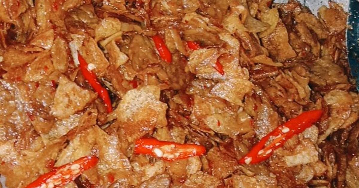 Resep Kering Kentang Tempe Pedas Manis Ga Ribet Oleh Dianaanggr Cookpad