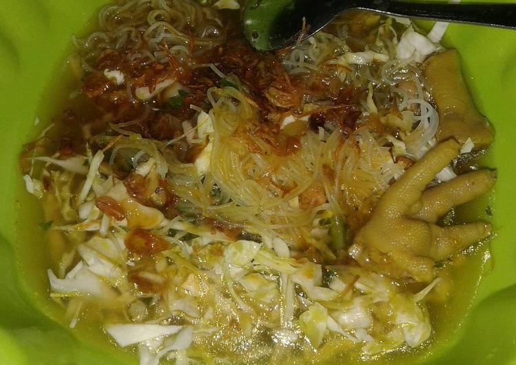 Resep Soto ayam ceker klaten, Bisa Manjain Lidah