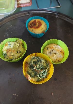 Una foto de Muffins keto salados