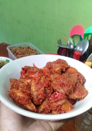 Foto resep Sambal ikan cucut