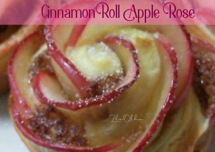 Resep Cinnamon Roll Apple Rose, Menggugah Selera