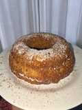 Budin de banana, harina de coco y avena