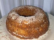 Una foto de budín con harina de coco