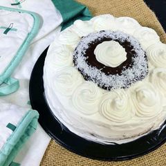 A picture of Bounty cake.