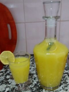 صورة لوصفة عصير الليمون بالبرتقال 🍹🍹