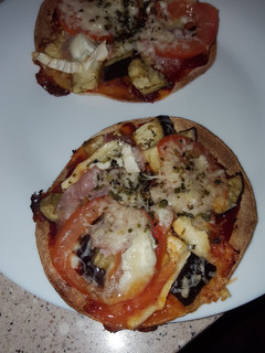 Una foto de Mini pizzas tortitas old el paso