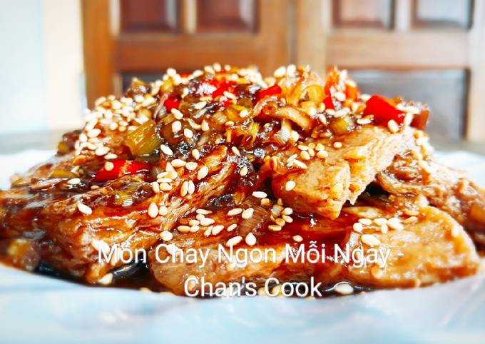 Sườn Non Chay Sốt Me - Món Ngon Chay Thanh Đạm Và Đậm Đà Hương Vị