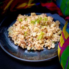 A picture of Sabudana Khichadi.