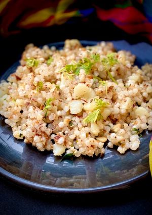 A picture of Sabudana Khichadi.